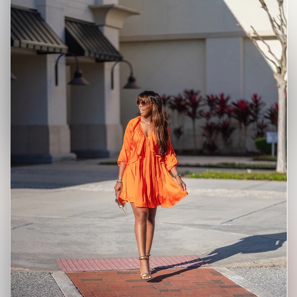 Shirred Mini Dress - Picture 2 of 4